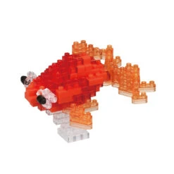 Kawada NBC-225 Nanoblock Popeyed Goldfish Red