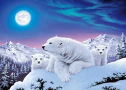 APPLEOne Jigsaw Puzzle 500-244 Jon Rattenbury Innocent White (500 Pieces)