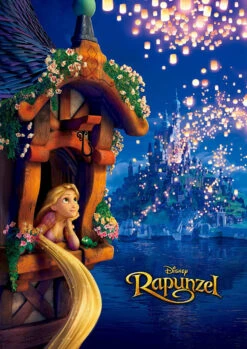 Tenyo Japan Jigsaw Puzzle D-108-773 Disney Rapunzel (108 Pieces)