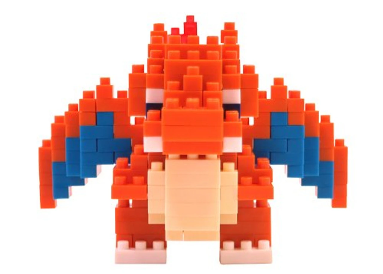Kawada NBPM-008 Nanoblock Pokemon Charizard (Lizardon) - Image 2