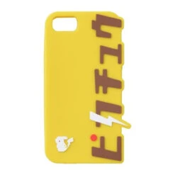 Pokemon Center Original Silicone Jacket For IPhone SE/8/7/6s/6 Katakana Pikachu