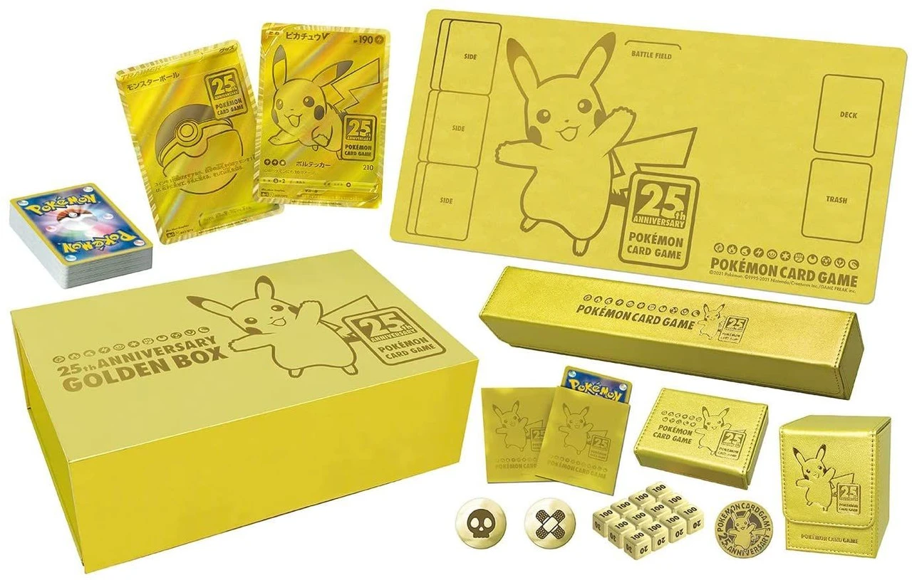 Pokemon Card Game Sword & Shield 25th ANNIVERSARY GOLDEN BOX