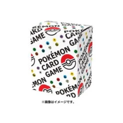 Pokemon Card Game TCG Deck Case BALL & ENERGY
