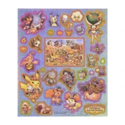 Pokemon Center Original Halloween Harvest Festival Sticker Set