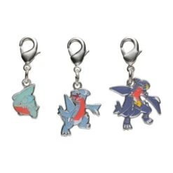 Pokemon Center Original Metal Keychain Series - Gible 443-444-445