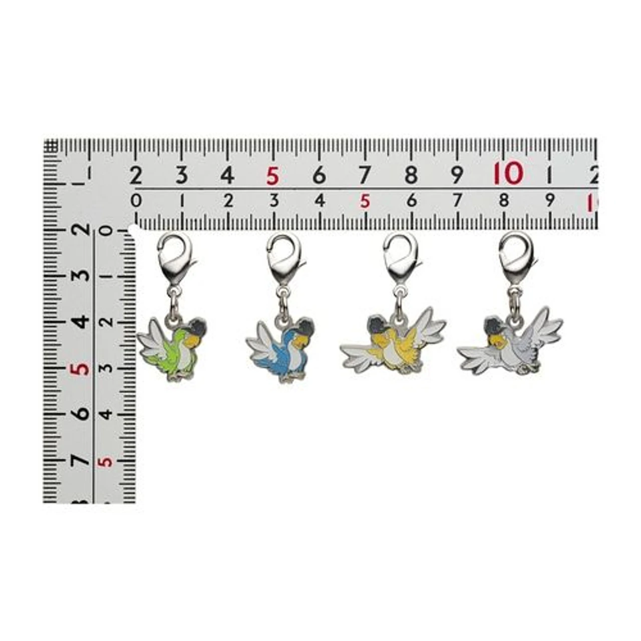 Pokemon Center Original Nationwide Pokedex Metal Charm Set / Squawkabilly (931) - Image 2