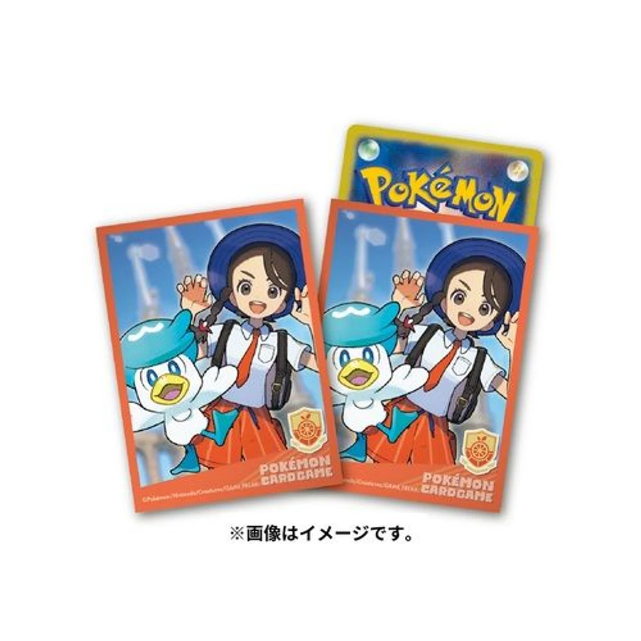 Pokemon Card Game TCG Deck Sleeves Juliana & Quaxly (Pokemon Trainers)