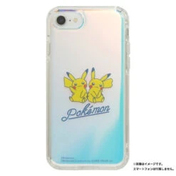 Pokemon Center Original Smartphone Case For IPhone SE2022/SE2020/8/7 HIGHER Hybrid Case - Pikachu (Pokemon Joyful Party)