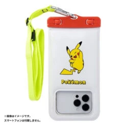 Pokemon Center Original DIVAID Floating Waterproof Case Wide Size (Pikachu)