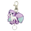 Pokemon Center Rubber Reel Keychain Ponyta