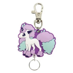 Pokemon Center Rubber Reel Keychain Ponyta