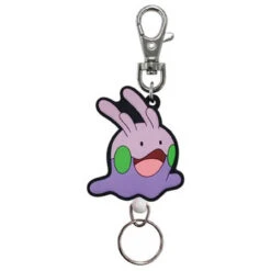 SK JAPAN Pokemon Rubber Reel Keychain - Goomy