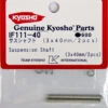 Kyosho IF111-40 Suspension Shaft (3x40 Mm/ 2Pcs)