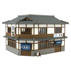Sankei MK05-32 A Shop Around The Corner F 1/80 HO Scale Paper Kits