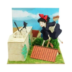 Sankei MP07-125 Studio Ghibli Kiki And Gigi's Family (Kiki's Delivery Service) Non Scale