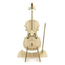 A-zone Wooden Art Ki-gu-mi Cello Smartphone Stand