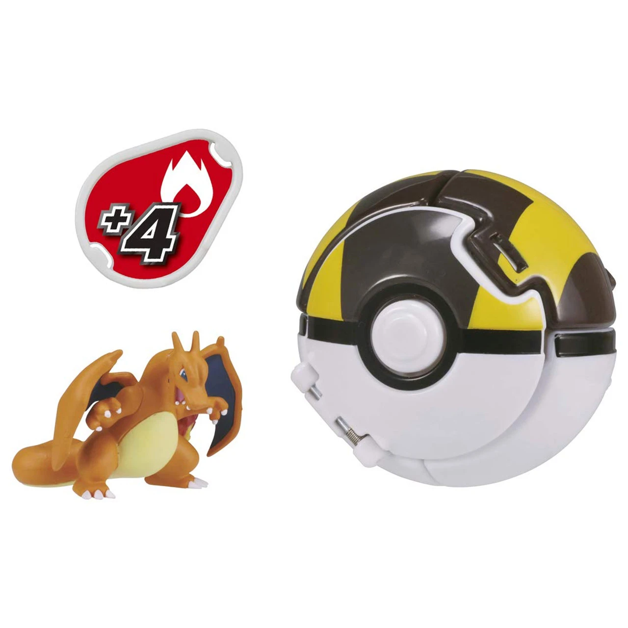 Takara Tomy Pokemon Moncolle Poke Del-Z Charizard & Hyperball - Image 5
