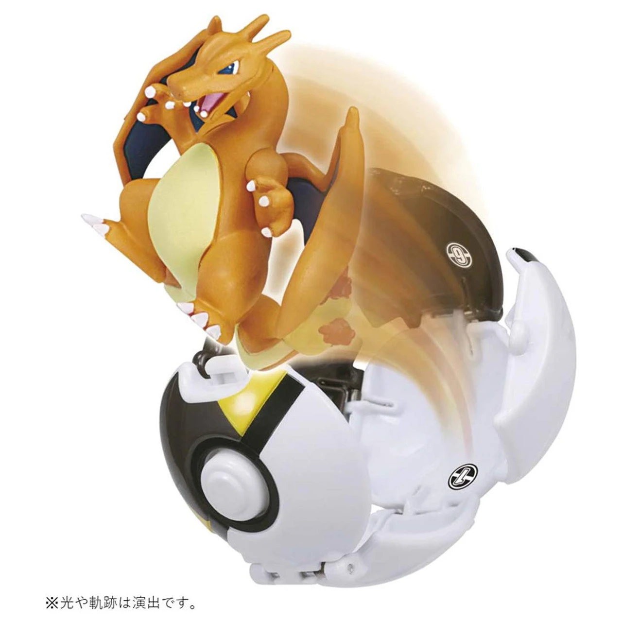 Takara Tomy Pokemon Moncolle Poke Del-Z Charizard & Hyperball - Image 4
