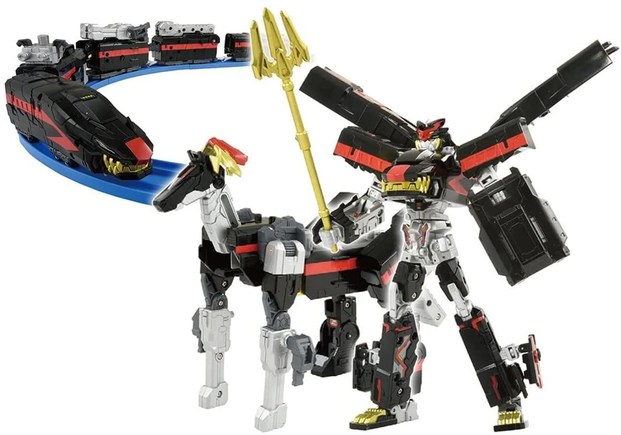 Takara Tomy Pla-Rail Shinkansen Henkei Robo Shinkalion Z Dark Shinkalion - Image 2