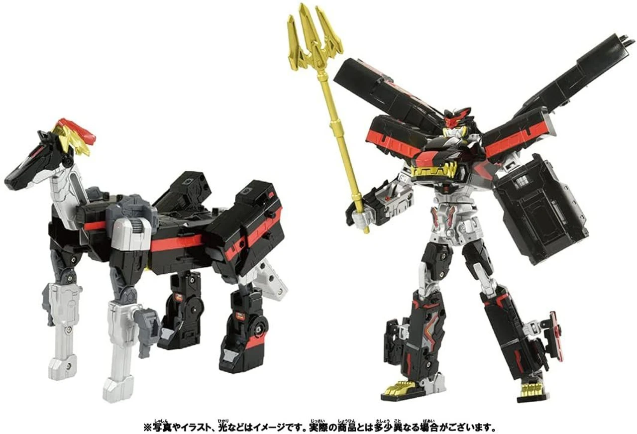 Takara Tomy Pla-Rail Shinkansen Henkei Robo Shinkalion Z Dark Shinkalion - Image 10