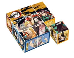 Apollo-sha 13-121 Child Cube Puzzle Demon Slayer: Kimetsu No Yaiba (9 Pieces)