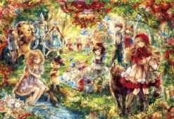 Apollo-sha Jigsaw Puzzle 46-514 Fantastic Art Fairytale Of Forest (450 S-Pieces)