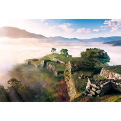Apollo-sha Jigsaw Puzzle 48-620 Japanese Scenery Takeda Castle Hyogo(300 Pieces)
