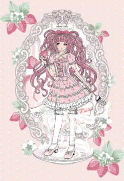 Apollo-sha Jigsaw Puzzle 48-788 Strawberry Shortcake Girl (300 Pieces)