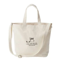Pokemon Center Original Monpoke X Lee Canvas Mother's Tote Bag (Broken White)