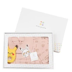 Pokemon Center Original Monpoke Natural Baby Gift Set Pink