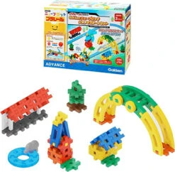 Takara Tomy Pla-Rail X Gakken New Block Diorama Start Set