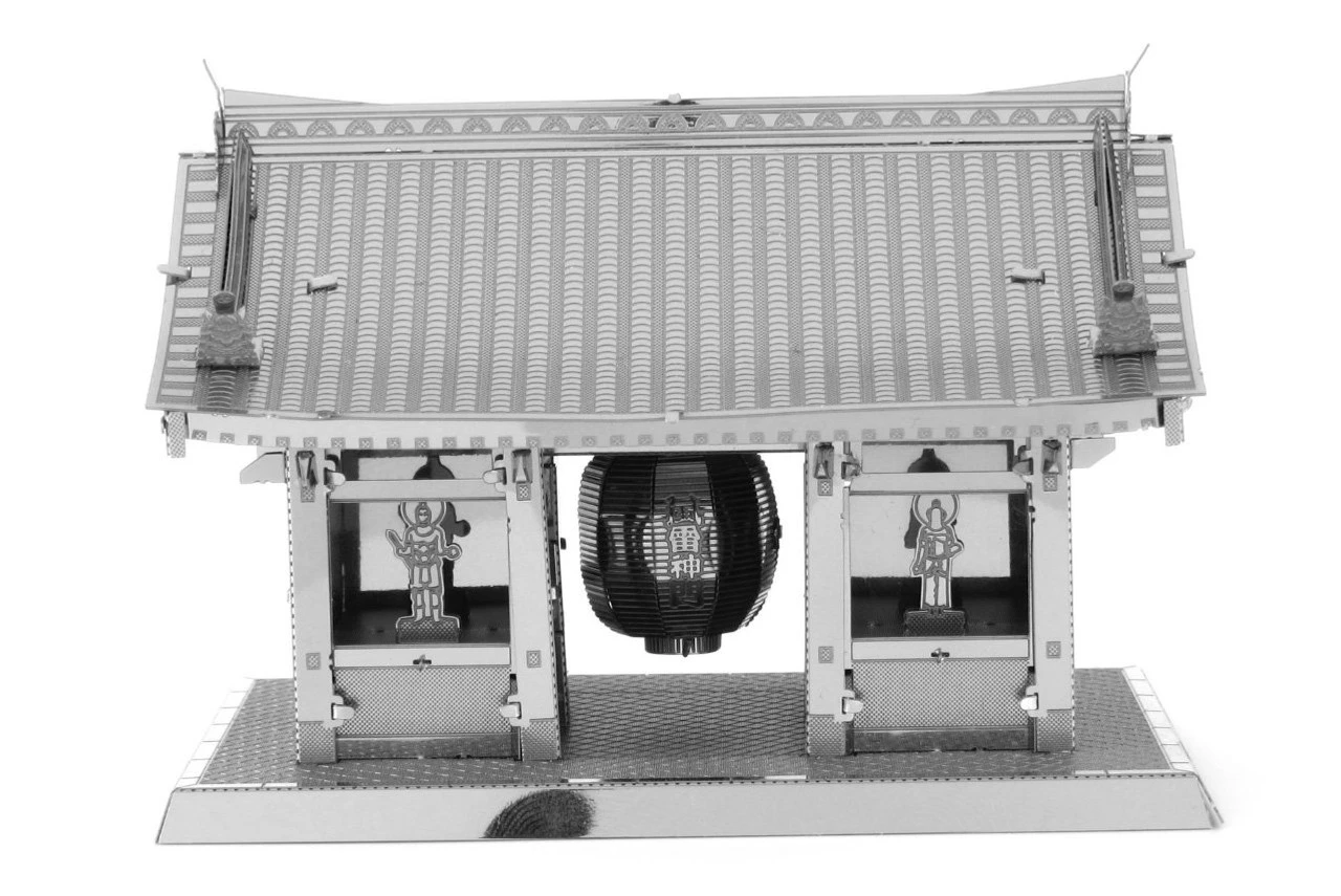 Tenyo Metallic Nano Puzzle T-MN-063 Asakusa Kaminarimon In Japan - Image 2