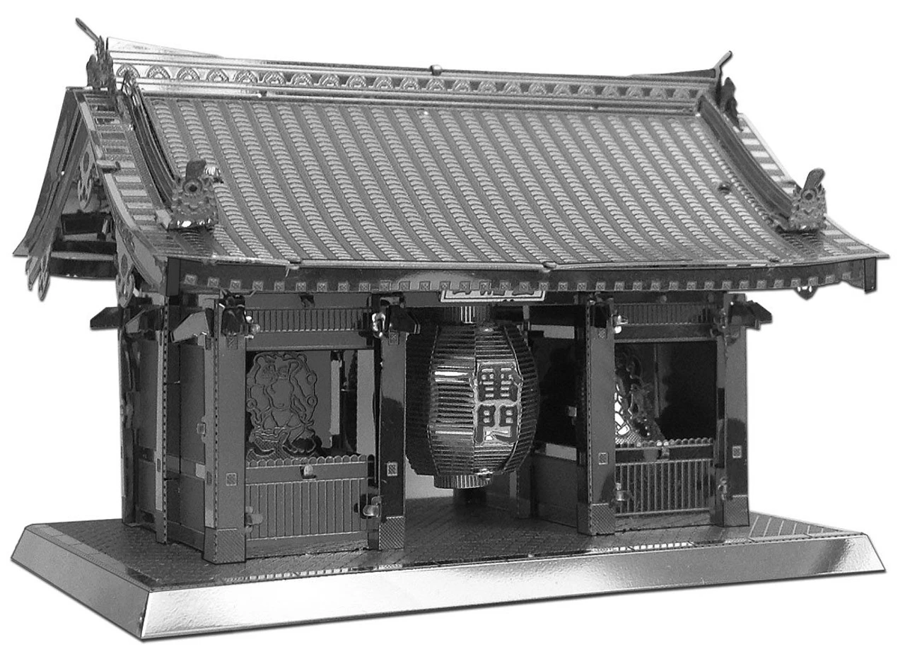 Tenyo Metallic Nano Puzzle T-MN-063 Asakusa Kaminarimon In Japan