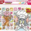 Tenyo BC60-804 Jigsaw Puzzle Tom And Jerry Today's Snacks (60 Pieces) Child Puzzle