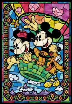Tenyo Japan Jigsaw Puzzle D-108-732 Disney Mickey Balloon Journey (108 Pieces)