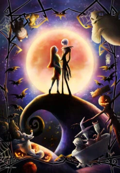Tenyo Japan Jigsaw Puzzle DPG500-222 Disney Nightmare Before Christmas (500 S-Pieces)