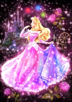 Tenyo Japan Jigsaw Puzzle DSG266-965 Disney Sleeping Beauty Aurora (266 Pieces)