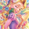 Tenyo Japan Jigsaw Puzzle D-500-468 Disney Tangled Rapunzel (500 Pieces)