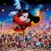 Tenyo Japan Jigsaw Puzzle D-1000-431 Disney Mickeys Party (1000 Pieces)