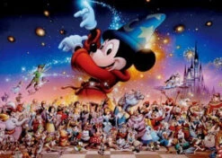Tenyo Japan Jigsaw Puzzle D-1000-431 Disney Mickeys Party (1000 Pieces)