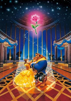 Tenyo Japan Jigsaw Puzzle DW1000-471 Disney Beauty And The Beast Magic Of Love (1000 S-Pieces)