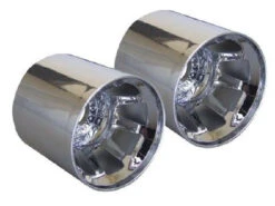 Kawada RC RSX26C Large Rear Wheel Chrome Plated : 2Pcs.