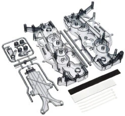 Tamiya 47356 GF-01 D Parts Clear Gray