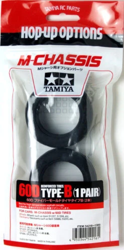 Tamiya 54216 (OP1216) 60D Reinforced Tires Type-B (1Pair)
