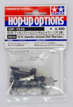 Tamiya 54516 (OP1516) XV01 Assembly Universal Shaft (Rear/2pcs)