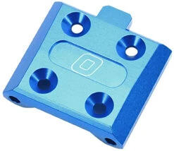 Tamiya 54907 (OP1907) Aluminum Front Suspension Mount 0 Degree (Blue)