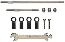 Tamiya 54929 (OP1929) CC-02 Stainless Steel Adjustable Tie-Rod Set