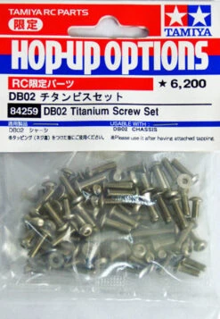 Tamiya 84259 DB02 Titanium Screw Set