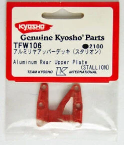 Kyosho TFW106 Aluminum Rear Upper Plate (STALLION)