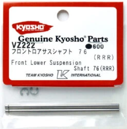Kyosho VZ222 Front Lower Suspension Shaft 76 (RRR)